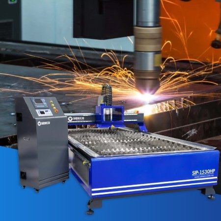 Equipo CNC Plasma para cortar placas y láminas de metal