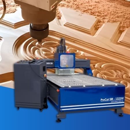 CNC Router para cortar y grabar maderas blandas y duras.