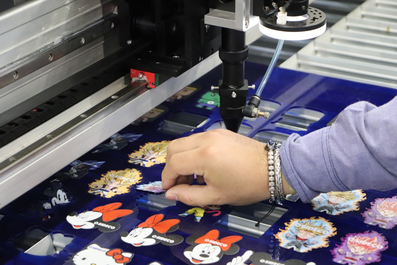 Pieza cámara registro CO2